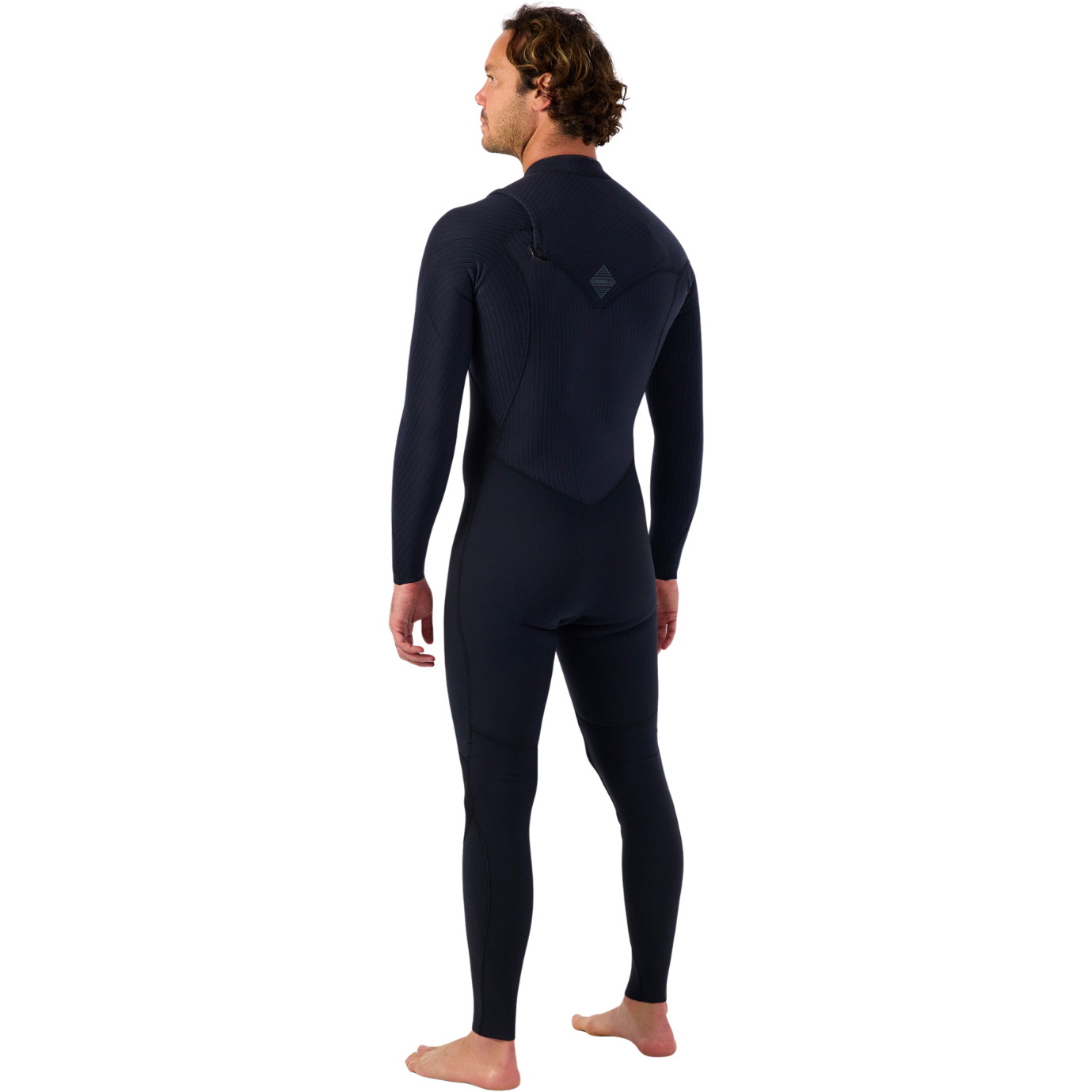 2026 O'Neill Mens HyperFreak Comp 4/3mm Zip Free Wetsuit 4971 - Black